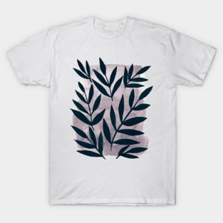 Black branches - neutral background T-Shirt